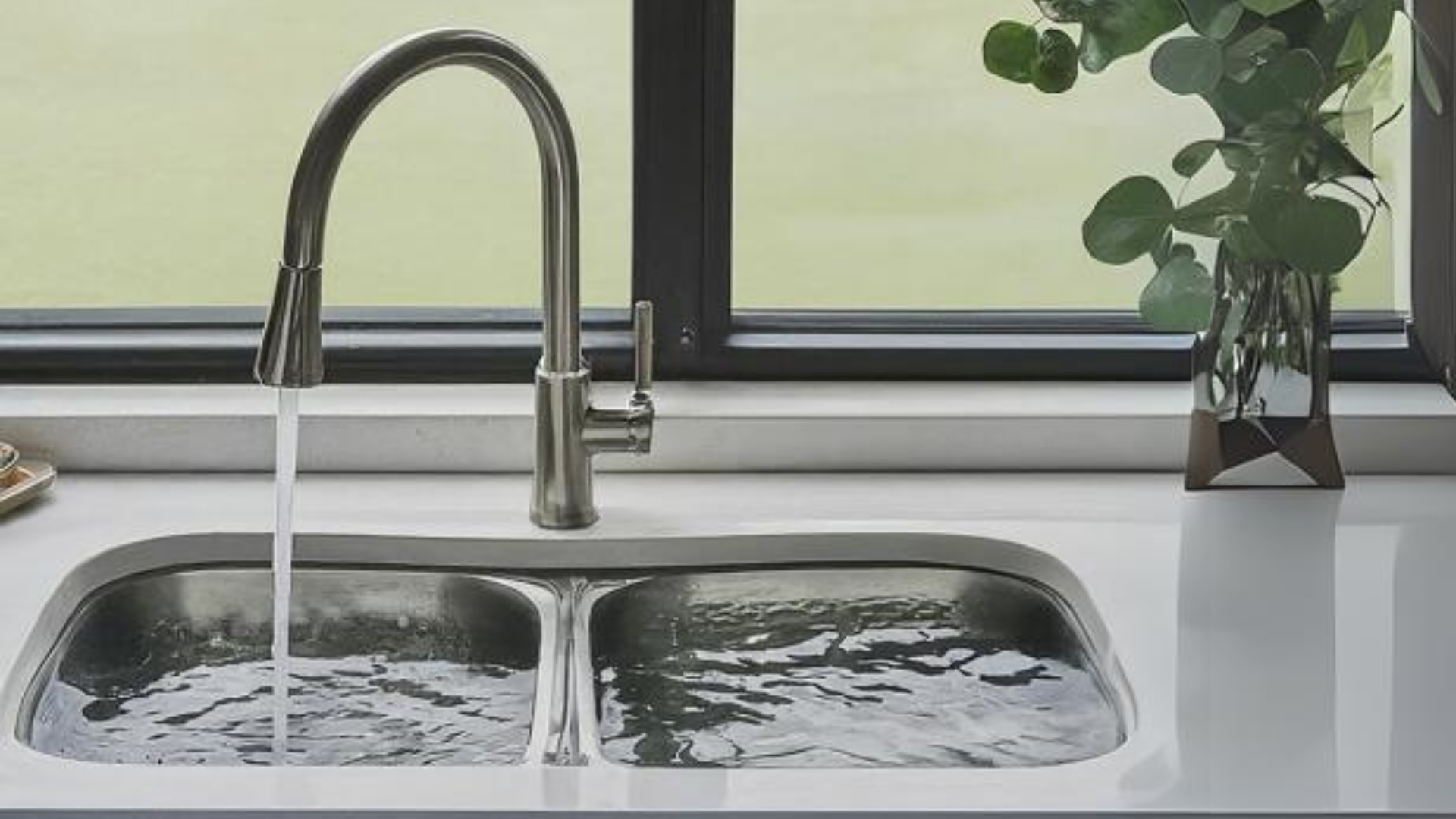 How To Unclog A Double Kitchen Sink With Standing Water